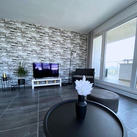 Ferienwohnung Highrise Horizon Penthouse Budapest Exterior foto