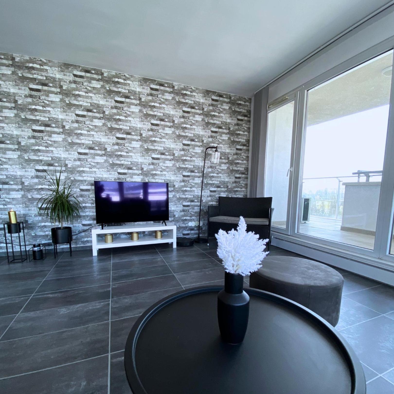 Ferienwohnung Highrise Horizon Penthouse Budapest Exterior foto