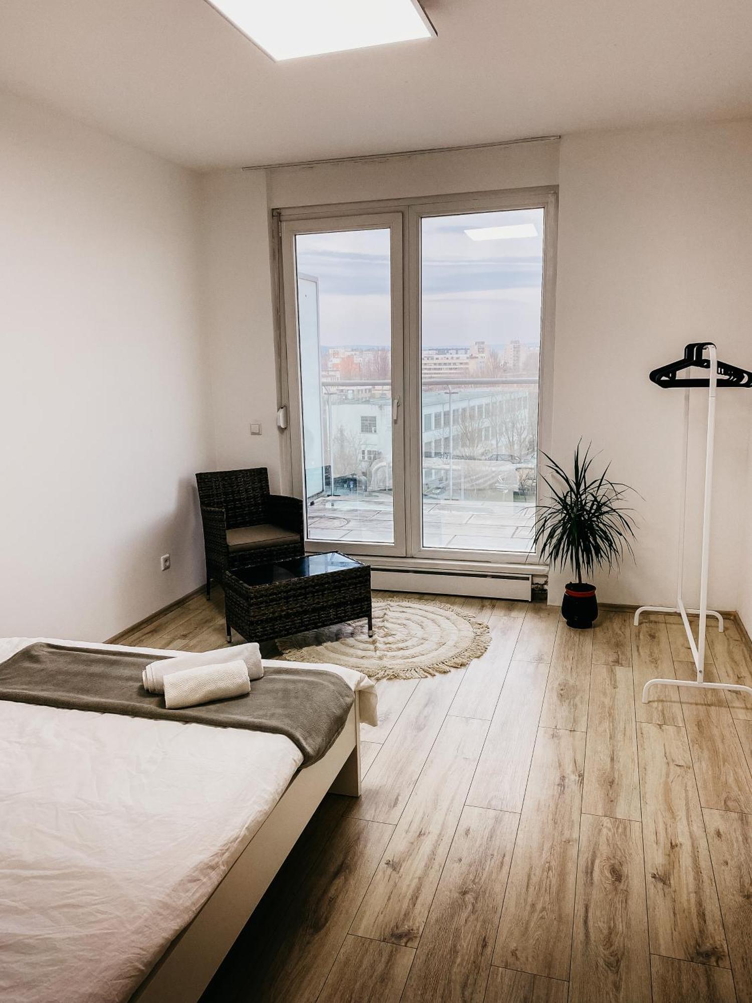 Ferienwohnung Highrise Horizon Penthouse Budapest Exterior foto